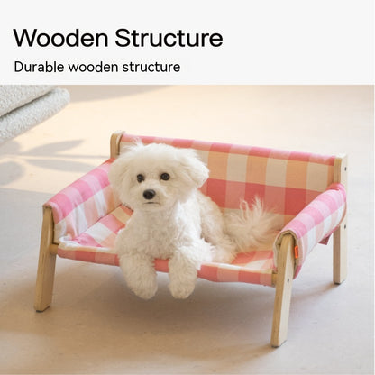 Wooden Pet Bed And Dog House Can Be Disassembled