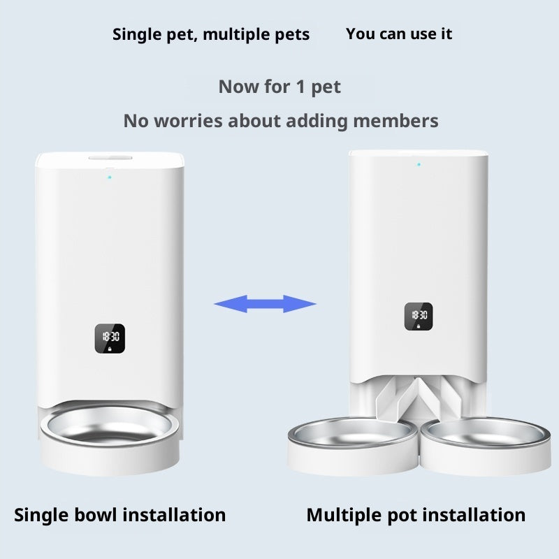 Smart Pet Automatic Feeders With Timed And Quantitative