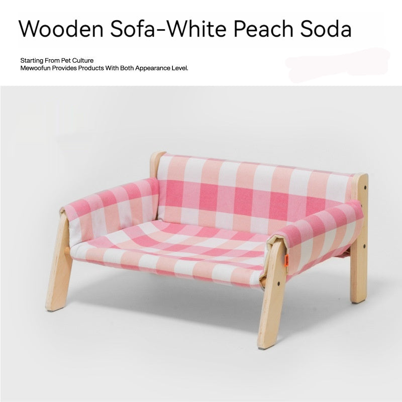 Wooden Pet Bed And Dog House Can Be Disassembled