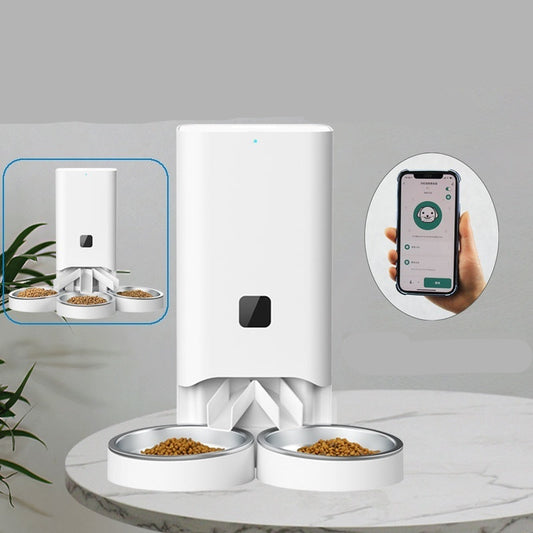 Smart Pet Automatic Feeders With Timed And Quantitative