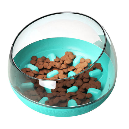 Pet Slow Food Bowl, Cat And Dog Entertainment And Play